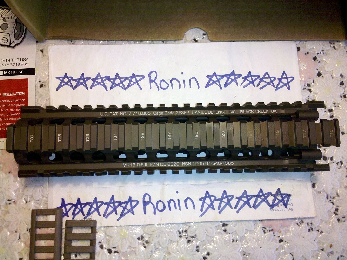 Ronin Tactical's New Site Daniel Defense MK18 RAIL INTERFACE SYSTEM II